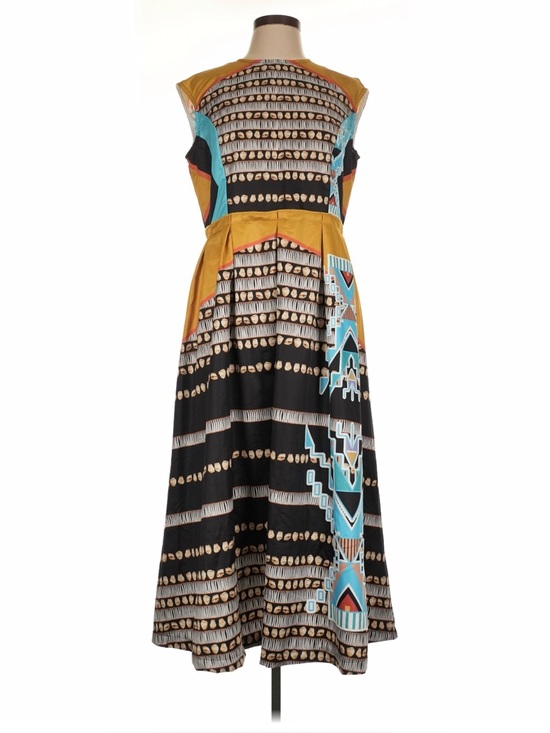 K LOOKINGHORSE Dresses & Skirts - K LOOKINGHORSE Native American Indigenous Owned Authentic Designer Dress Large